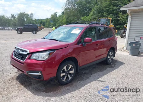 2017 Subaru Forester 2.5I Premium from USA, damaged, VIN JF2SJAEC8HH401874
